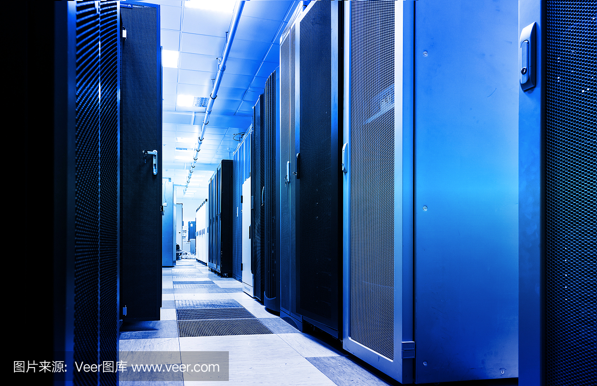 機架服務器機柜,數字復合運動模糊3d渲染